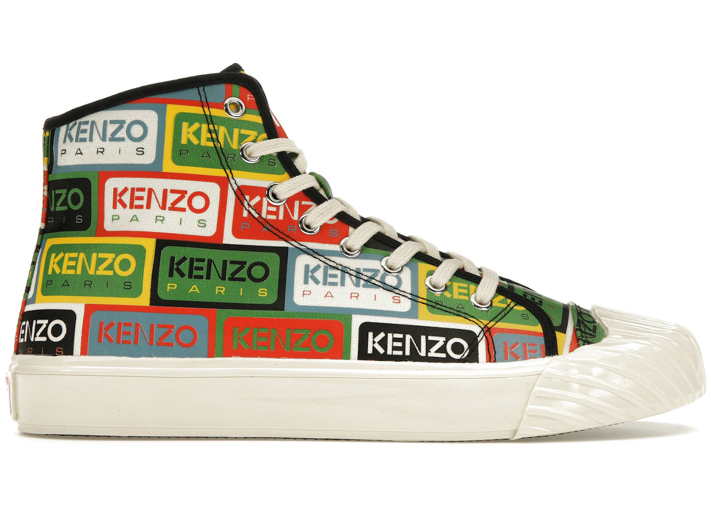 Kenzo School High Top Trainers Multi Men's - Sneakers - US