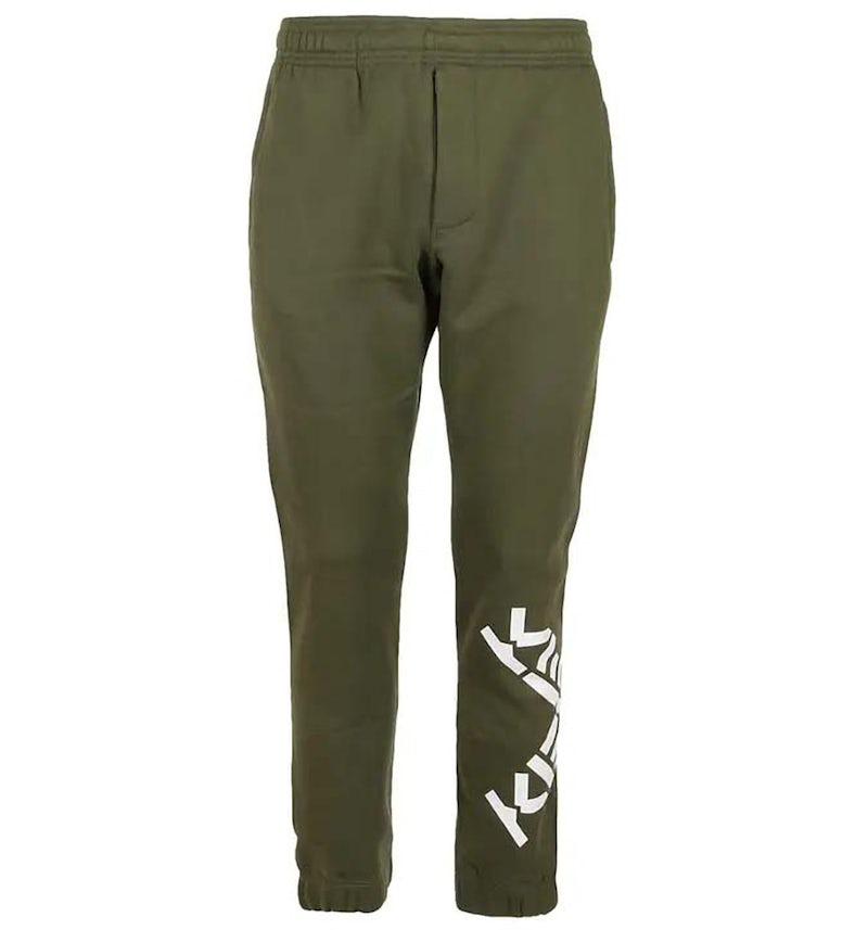 KENZO Sport Classic x Logo Jogging Pants Green Men's US