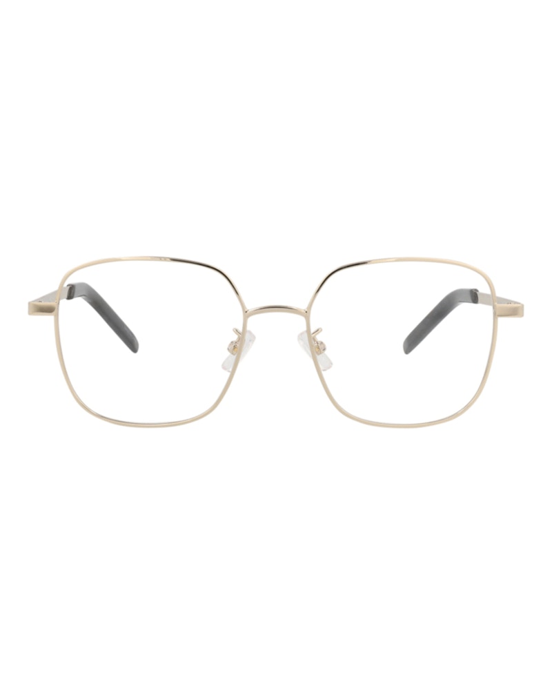 Kenzo SquareFrame Metal Optical Frames in Gold Gold Transparent (Kz5169Uk/49/032)