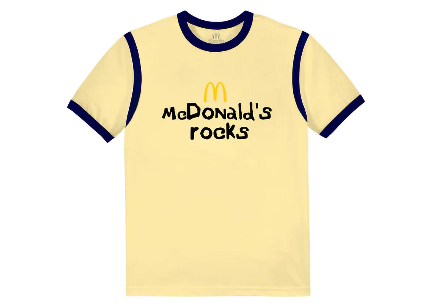 Kerwin Frost x McDonald's Frostettos Vintage Ringer Tee Cream/Blue