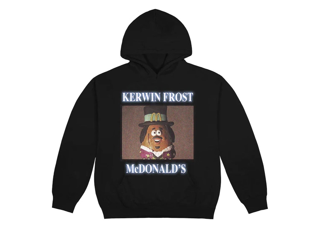 Pre-owned Kerwin Frost X Mcdonald's Sundae Hoodie Black