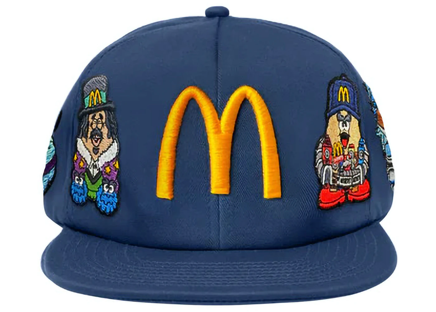 Kerwin Frost x McDonald\'s Uptown Moe Logo Fitted Cap Navy - FW23 - US