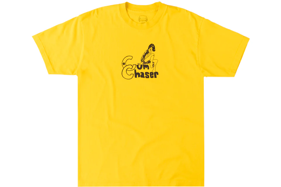 Kevin Abstract Cum Chaser Tee Yellow