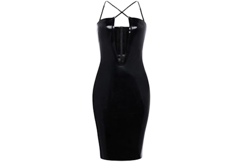 khy x Poster Girl Latex Cutout Dress Black - SS24 - US khy x Poster Girl Latex Cutout Dress Black - SS24 - US