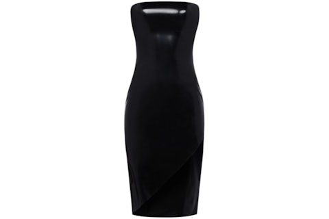 khy x Poster Girl Latex Strapless Dress Black - SS24 - US khy x Poster Girl Latex Strapless Dress Black - SS24 - US