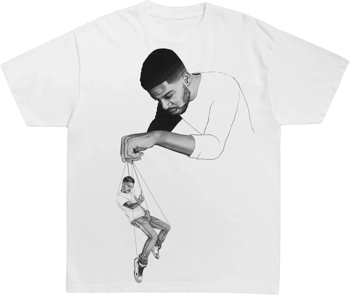 Kid Cudi C/O Virgil Abloh Pulling Strings T-Shirt White Men's - SS20 - US