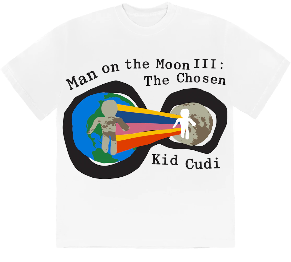 Cpfm - Women's Kid Cudi for Motm III Heaven on Earth T-Shirt - White - Tops