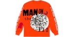 Camiseta Kid Cudi CPFM Para MOTM III Return 2 Madness L/S Anaranjado