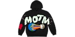Kid Cudi CPFM para MOTM III I AM CURIOUS Sudadera con capucha negro