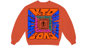 Kid Cudi Entergalactic Live Crewneck Orange
