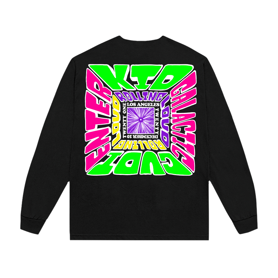 Kid Cudi Entergalactic Live L/S T-shirt Black