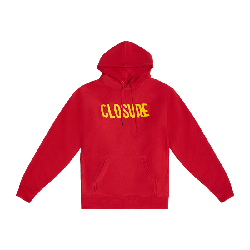 Kid Cudi Entergalactic X Staple Closure Hoodie Red Men's - FW22 - US