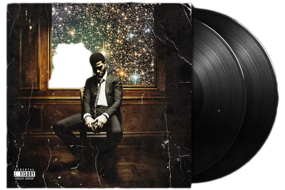 Kid Cudi Man On The Moon 2: The Legend Of Mr. Rager 2XLP Vinyl Black