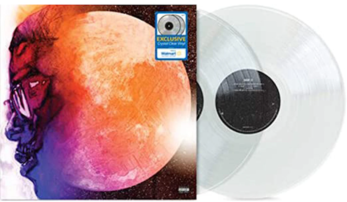 Kid Cudi Man On The Moon: End Of Day Walmart Exclusive 2XLP Vinyl Clear - US