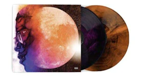 Kid Cudi Man On The Moon: The End Of Day Limited Edition 2XLP Vinyl Purple & Orange Swirl