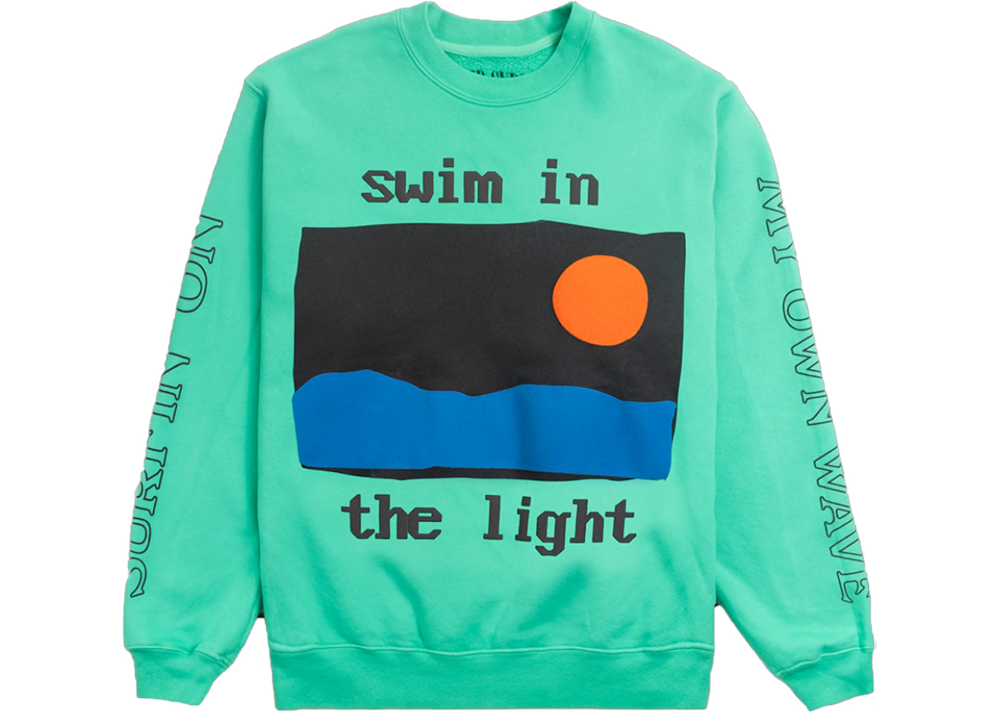 Kid cudi hoodie swim in the light outlet