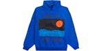 Sudadera con capucha Rolling Loud Swim In The Light para niños Azul