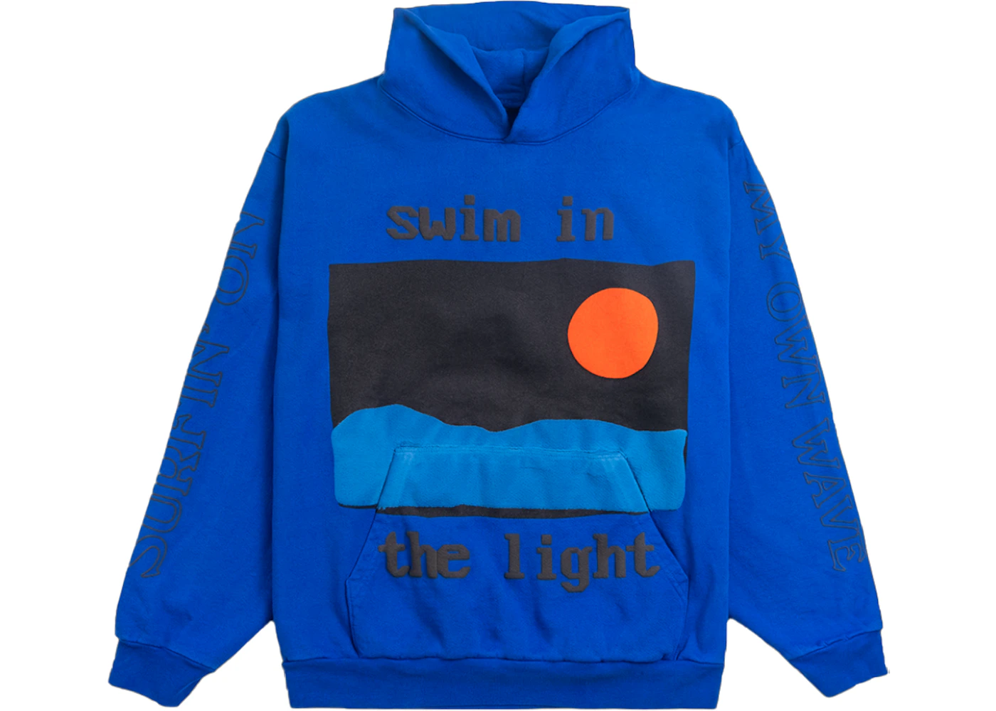 Kid Cudi Rolling Loud Swim In The Light Hoodie Blue Men s SS19 US