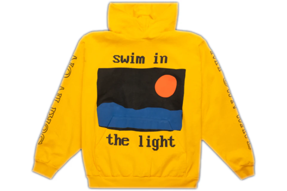 Kid Cudi Swim In The Light Hoodie Yellow
