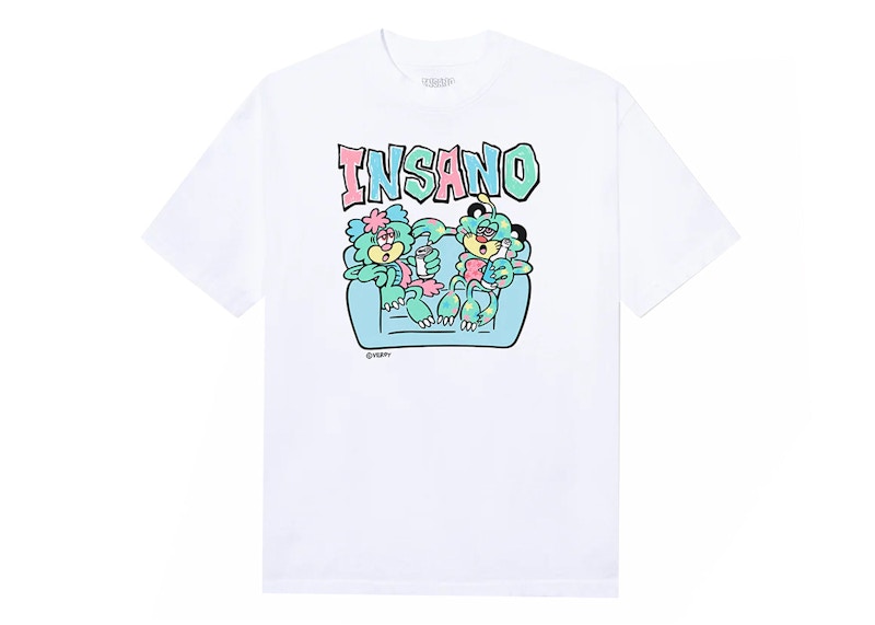 Kid Cudi x Verdy Insano Tee White