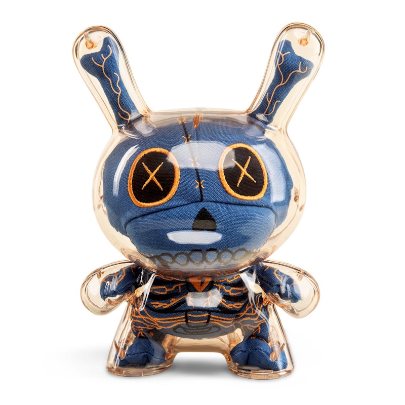 Kidrobot Gashadokuro Midnight Edition Guts Dunny Art Plush Figure