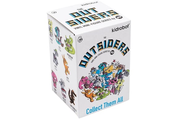 Kidrobot The Outsiders 3" Blind Box Mini Figures by Joe Ledbetter Single Blind Box