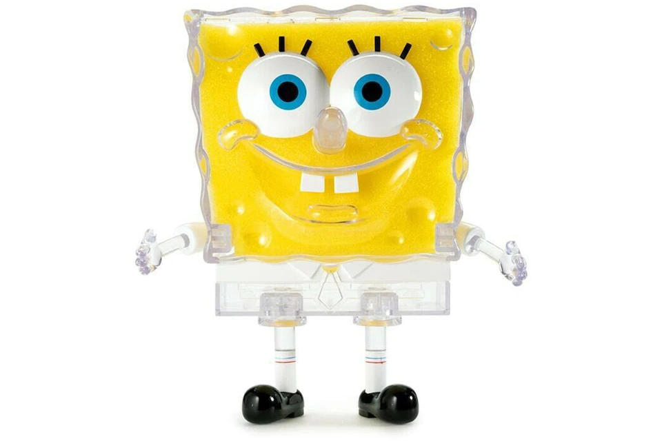 Kidrobot x Spongebob Squarepants Sea Sponge Spongebob Figure 8 Inch Yellow