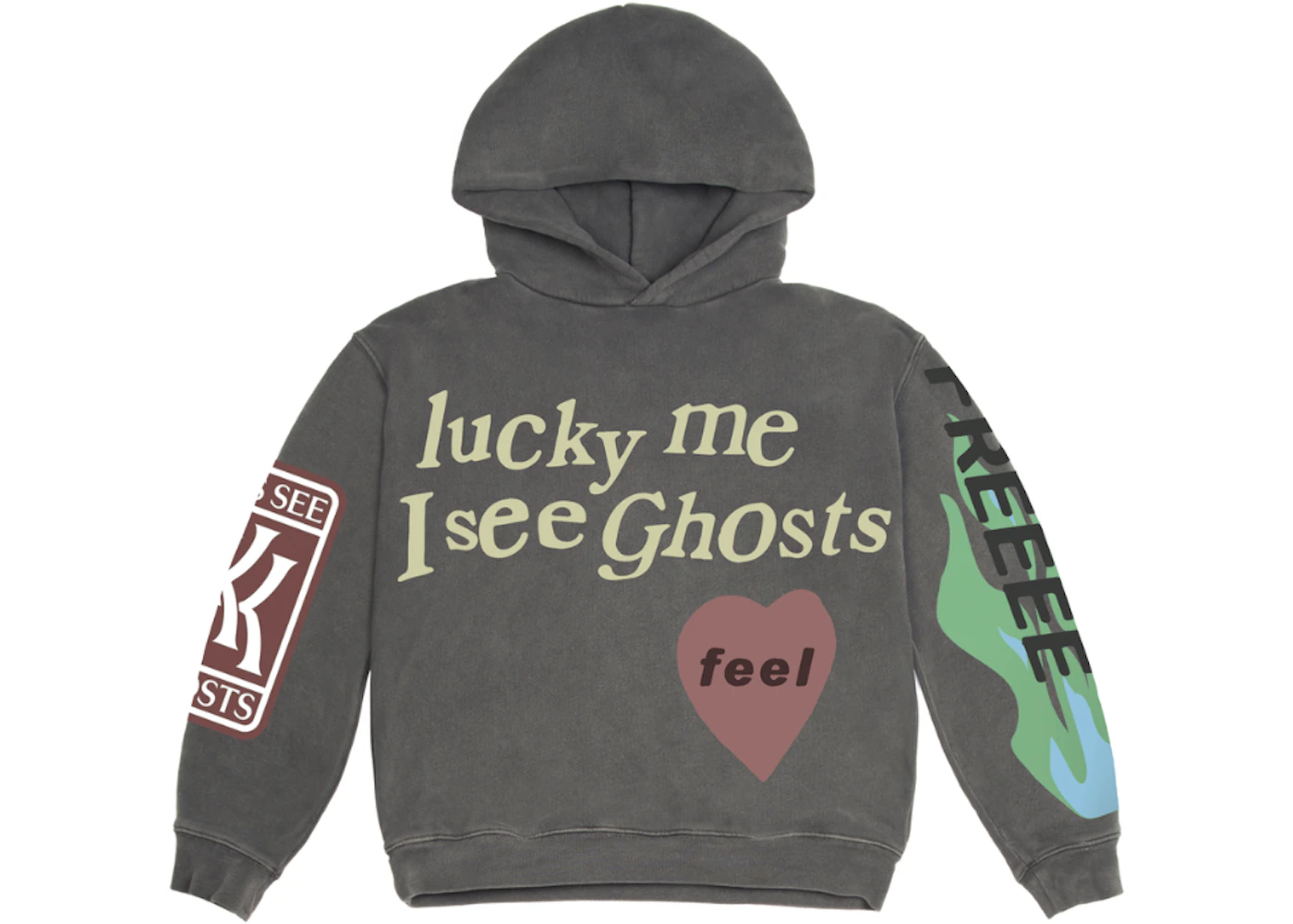 Kids see ghosts sweatshirt hotsell