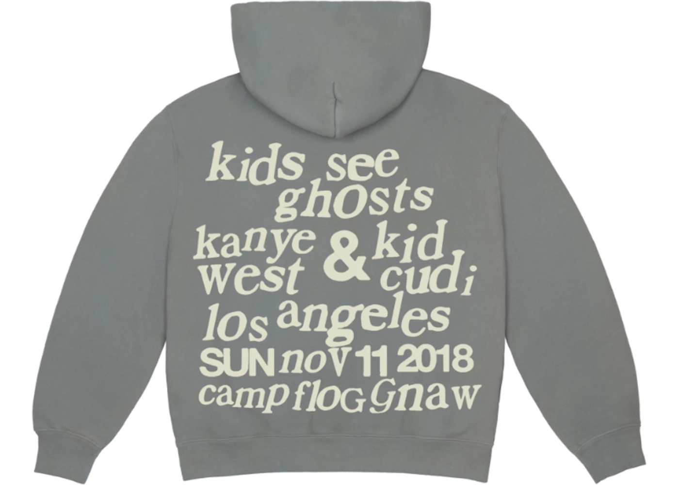 Kids See Ghosts KSG Hoodie Glacier Men s FW18 US