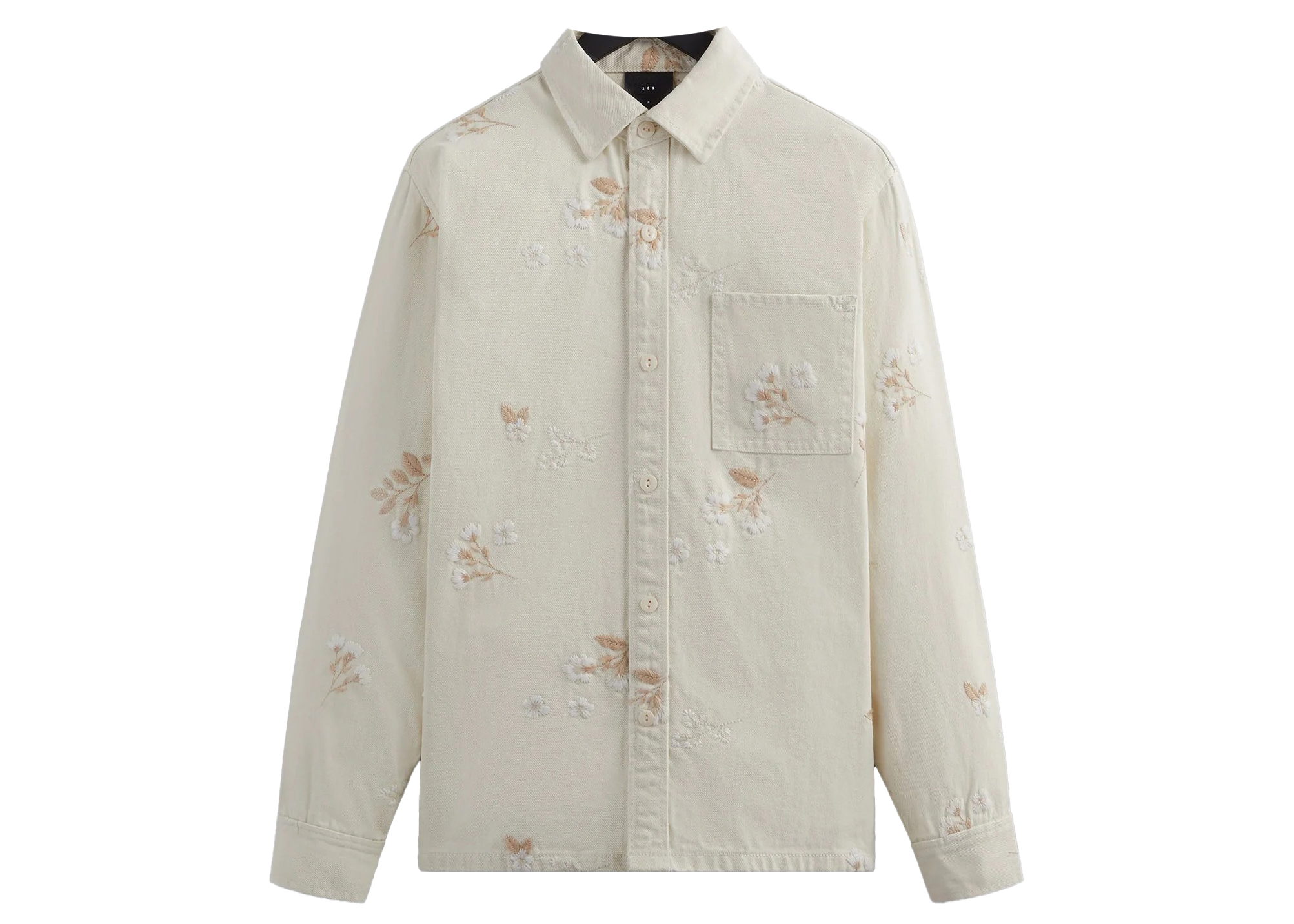 Kith 101 Denim Ginza Shirt Sandrift Men's - SS23 - US