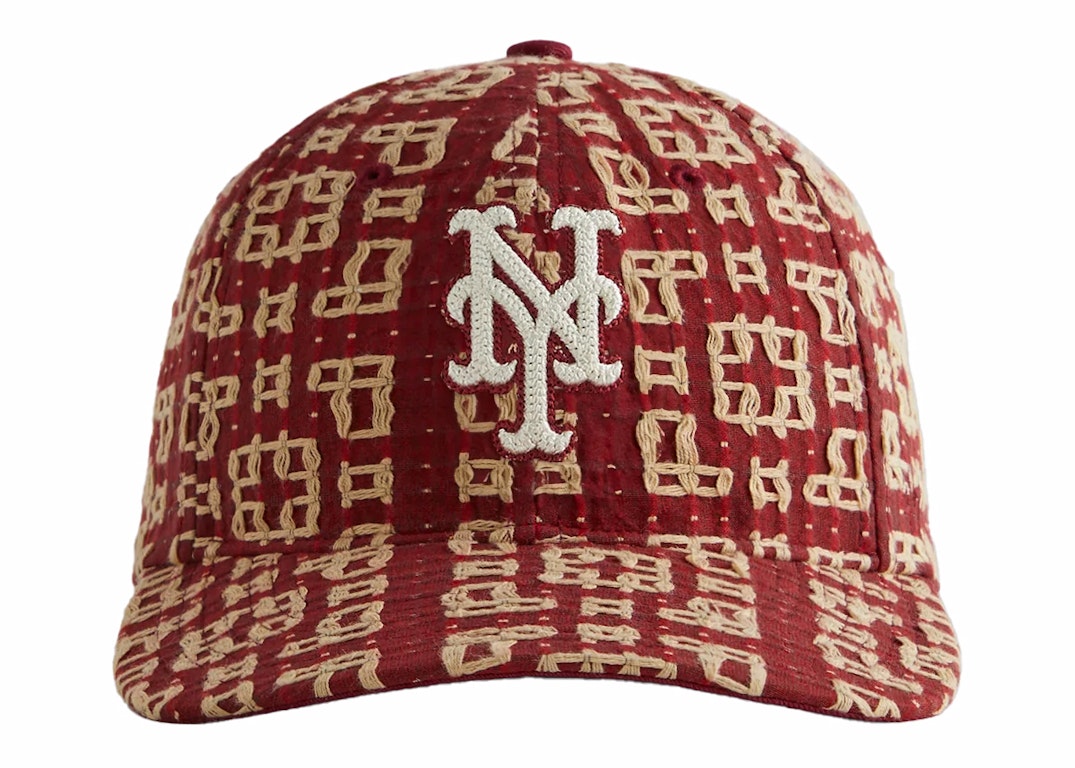 Pre-owned Kith 47 New York Mets Dobby Pickstitch Cap Bitters