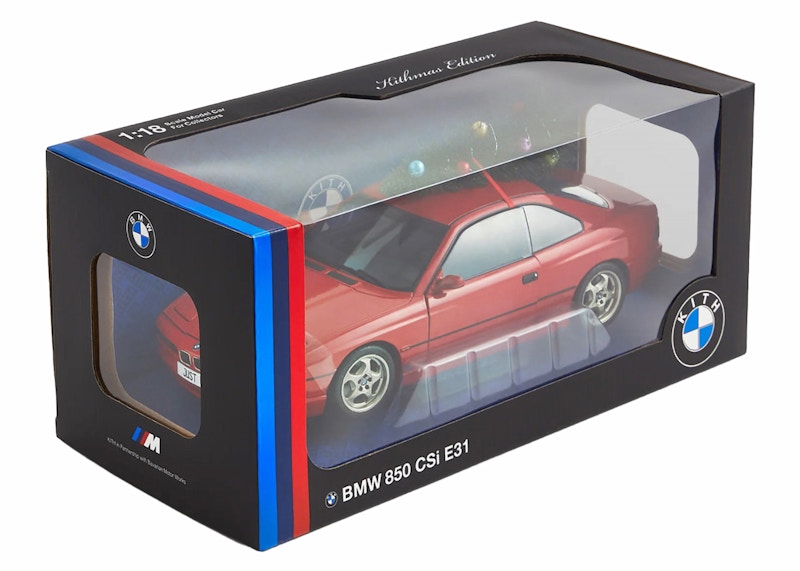 Kith 850 CSI E31 BMW Diecast Model Replica Red - FW23 - US