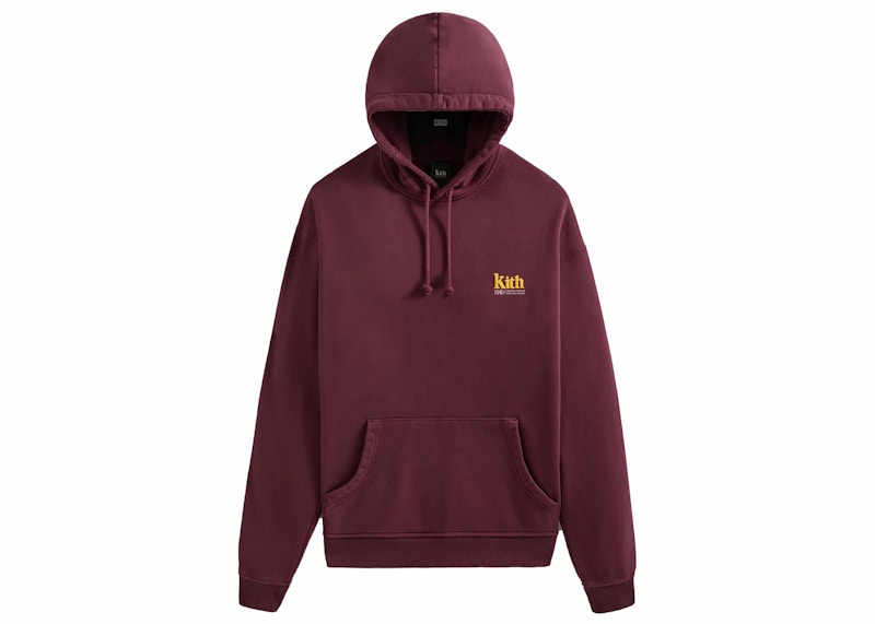 Pre-owned Kith Men's Amnh Tourist Hoodie In Magma In Red