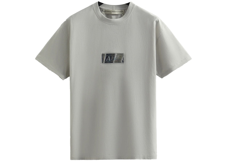 Kith Advisory Board Crystals Hologram Classic Logo Tee Grey Men's