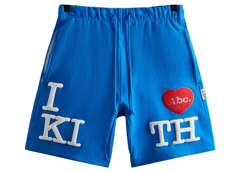 Kith Advisory Board Crystals I Love Kith Short Blue Men's - SS23 - US