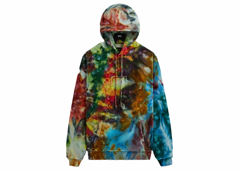 Kith Advisory Board Crystals Tie Dye Hoodie Purple Green Men's 