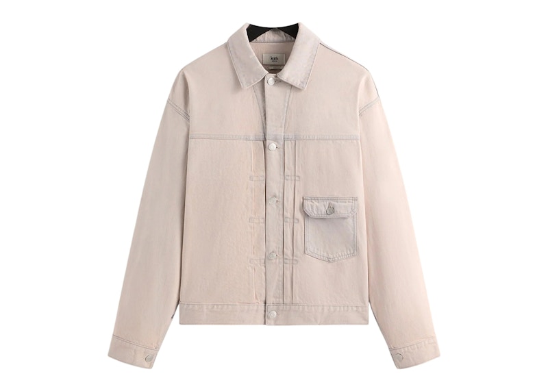 Kith Alonzo Denim Jacket Washed Pastel