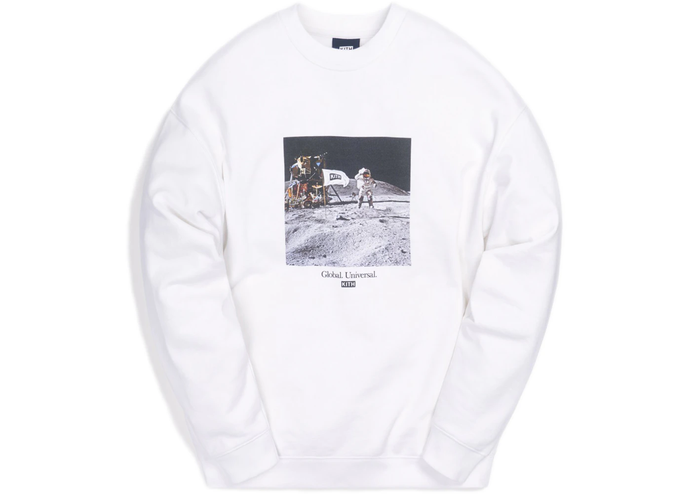 Kith Apollo Crewneck White Men's - SS21 - US