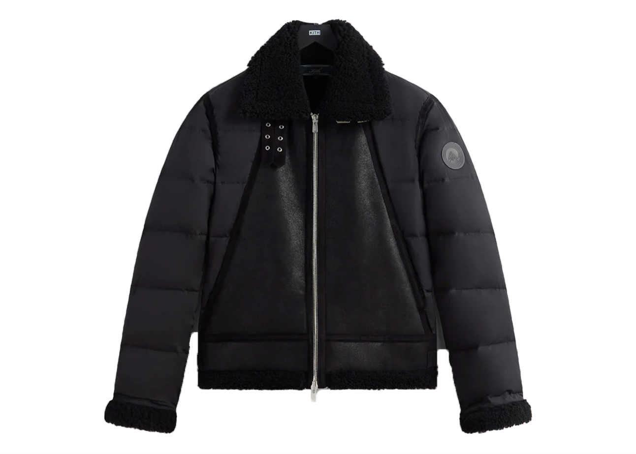 Kith Arden Shearling Combo Puffer jacket