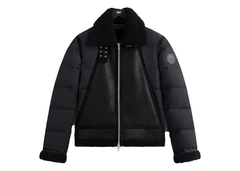 Kith Arden Shearling Combo Jacket Black