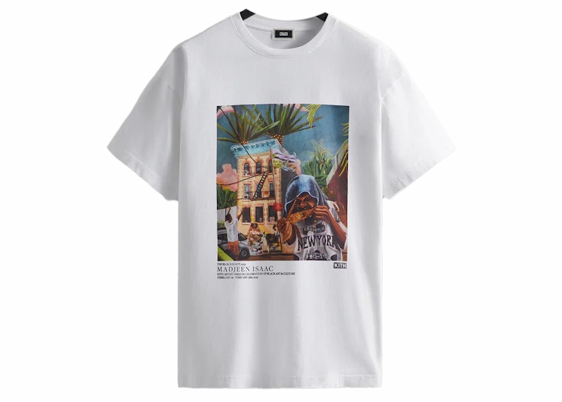 Kith Artist Series Madjeen Isaac Gallery Tee White