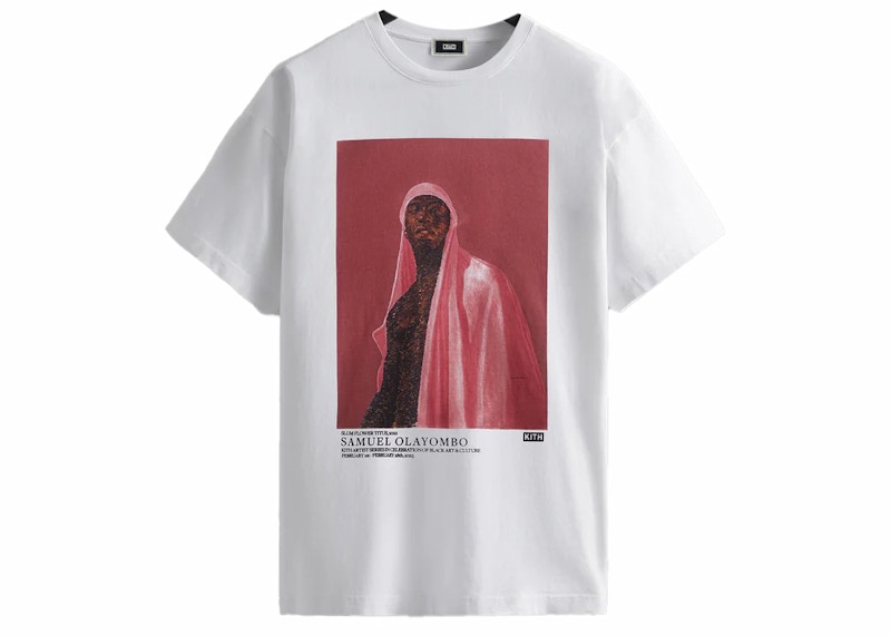 Kith Artist Series Samuel Olayombo Gallery Tee White Men's - SS23 - US