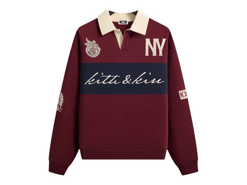 Kith Autograph Nelson Rugby Pullover Magma