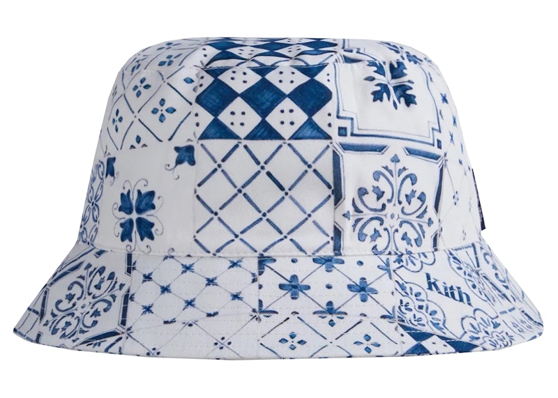 Kith Azulejo Tiles Bucket Hat Sandrift