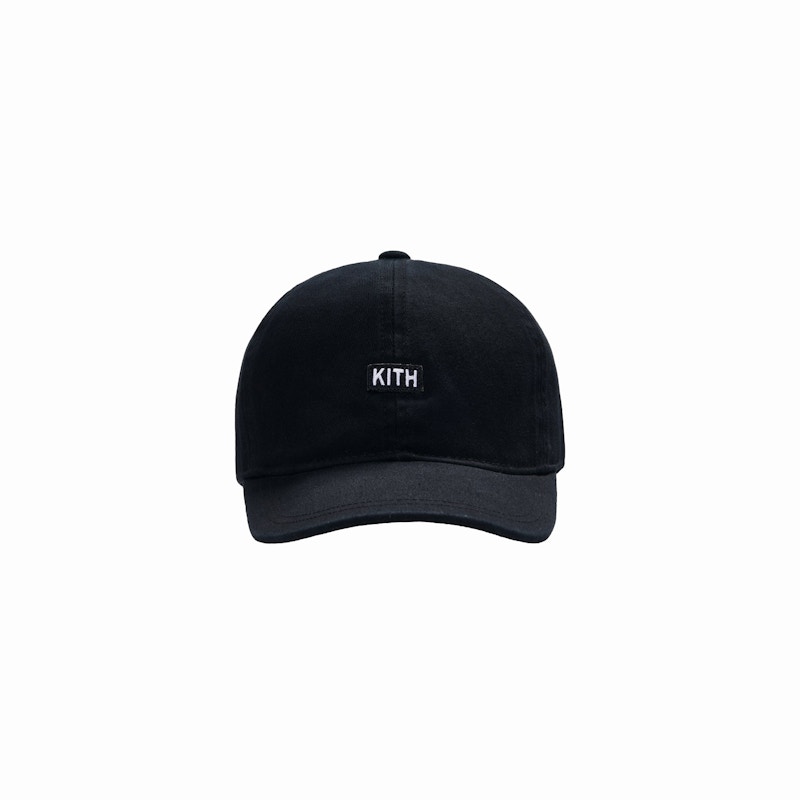 KITH BG Box Dad Hat ブラック