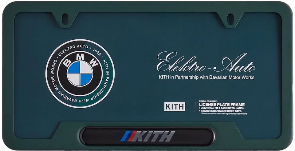 Kith BMW Car Plate Vitality - FW22 - US