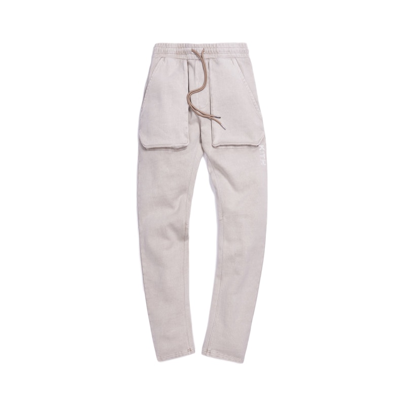 Kith Bennett Washed Sweatpant White Pepper