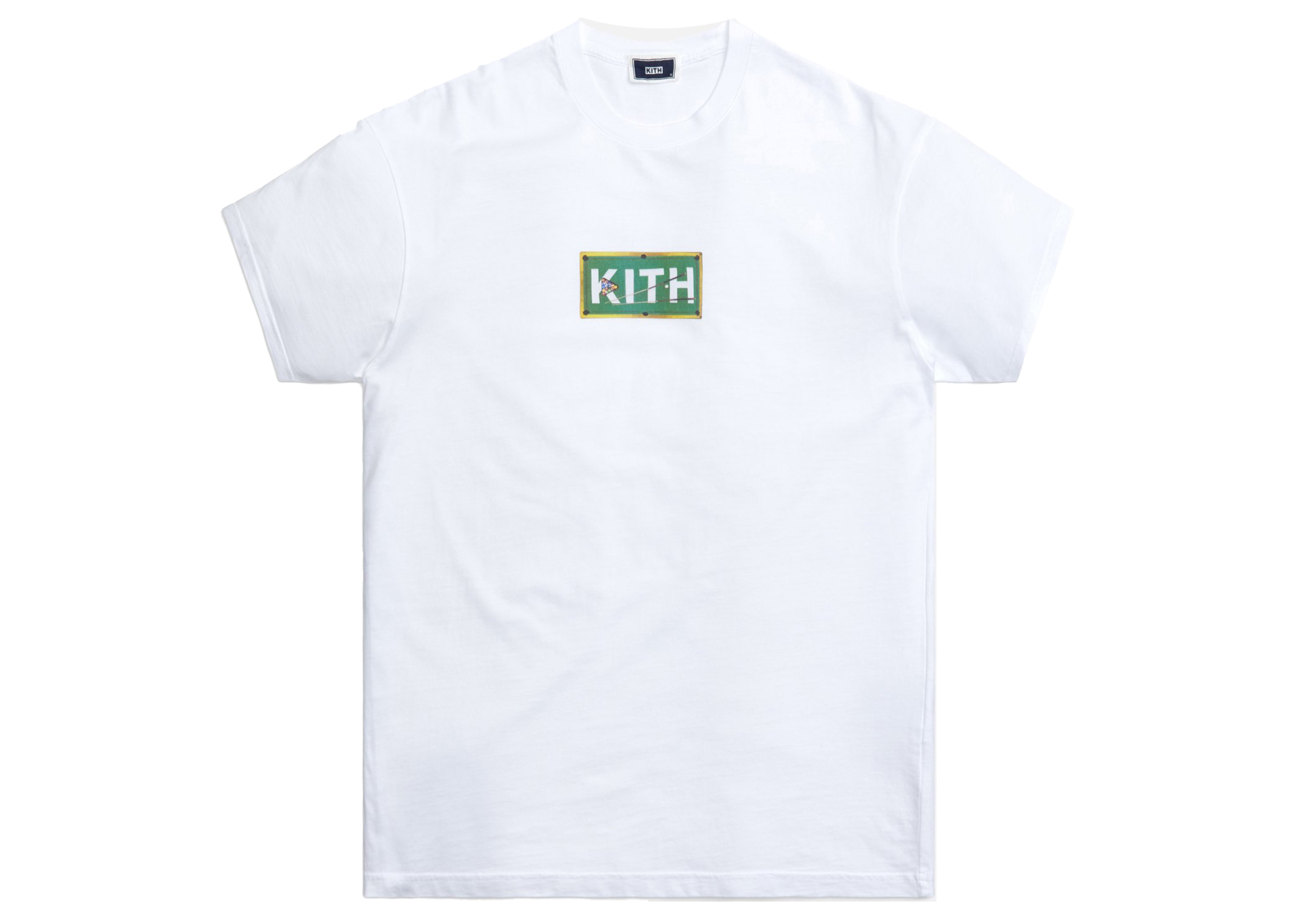 Kith Billiards Classic Logo Tee White メンズ - FW21 - JP