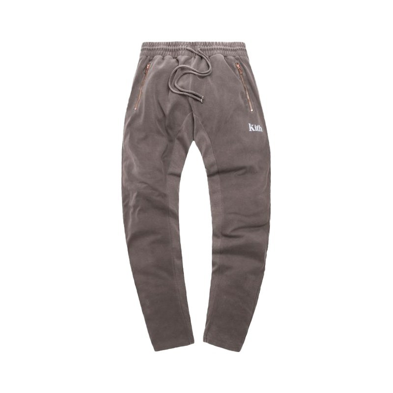 Kith Bleeker Crystal Wash Sweatpant Cinder