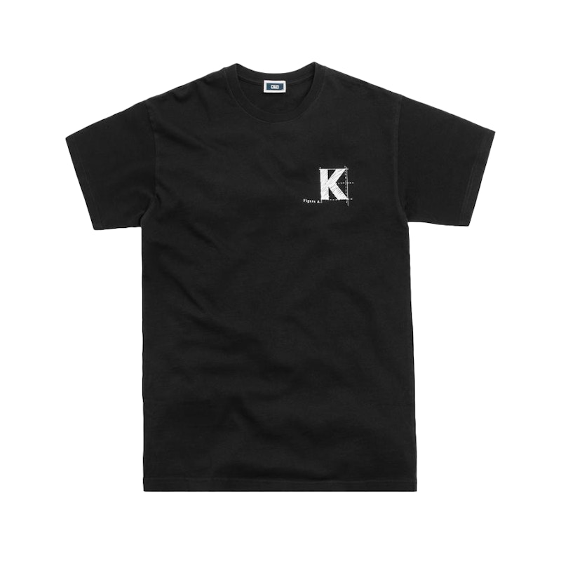 Camiseta Kith Blueprint negra